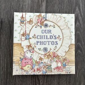 VTG C. R. Gibson Our Child’s Photos Album Baby Shower Gift Newborn